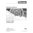 MIELE T1526 Owners Manual