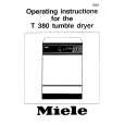 MIELE T380 Owners Manual