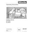 MIELE G2470SCVi Owners Manual
