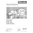 MIELE G841 Owners Manual