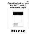 MIELE T1039C Owners Manual
