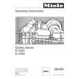 MIELE G2430SC Owners Manual