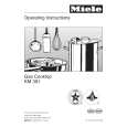 MIELE KM391G Owners Manual