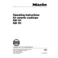 MIELE KM181 Owners Manual