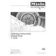 MIELE T1576 Owners Manual
