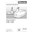 MIELE S514 Owners Manual